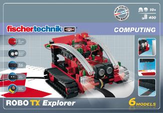 FISCHERTECHNIK 508778 Robo TX Explorer Rot, Schwarz