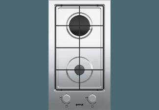 GORENJE G340UX Gas-Kochfeld (288 mm breit, 2 Kochfelder), GORENJE, G340UX, Gas-Kochfeld, 288, mm, breit, 2, Kochfelder,