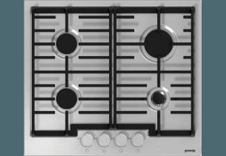 GORENJE G6N40IX Gas-Kochfeld (580 mm breit, 4 Kochfelder), GORENJE, G6N40IX, Gas-Kochfeld, 580, mm, breit, 4, Kochfelder,