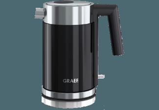 GRAEF WK 402 Wasserkocher Schwarz (2015 Watt, 1 Liter)