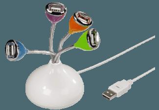 HAMA 012150 USB-2.0-Hub 1:4 Flower USB Hub