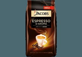 JACOBS 684031 Espresso D'Aroma Ganze Bohne Ganze Bohne 1000 g Beutel, JACOBS, 684031, Espresso, D'Aroma, Ganze, Bohne, Ganze, Bohne, 1000, g, Beutel