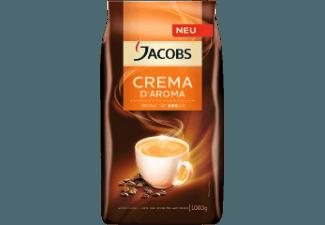 JACOBS 684033 Crema D'Aroma Ganze Bohne Kaffeebohnen 1000 g Beutel