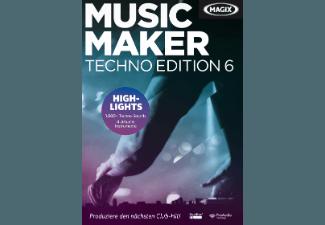 MAGIX Music Maker Techno Edition 6, MAGIX, Music, Maker, Techno, Edition, 6