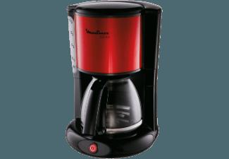 MOULINEX FG360D11 Filterkaffeemaschine Rot metallic (Glaskanne)