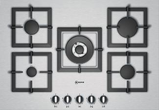 NEFF T25Z55N1 Gas-Kochfeld (750 mm breit, 5 Kochfelder)