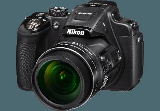 NIKON COOLPIX P610  Schwarz (16 Megapixel, 60x opt. Zoom, 7.5 cm TFT-LCD, WLAN), NIKON, COOLPIX, P610, Schwarz, 16, Megapixel, 60x, opt., Zoom, 7.5, cm, TFT-LCD, WLAN,