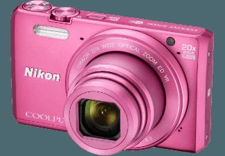 NIKON COOLPIX S7000  Pink (16 Megapixel, 20x opt. Zoom, 7.5 cm TFT-LCD, WLAN), NIKON, COOLPIX, S7000, Pink, 16, Megapixel, 20x, opt., Zoom, 7.5, cm, TFT-LCD, WLAN,