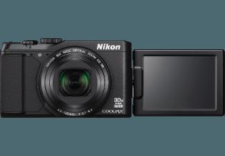 NIKON COOLPIX S9900  Schwarz (16 Megapixel, 30x opt. Zoom, 7.5 cm TFT-LCD, WLAN)