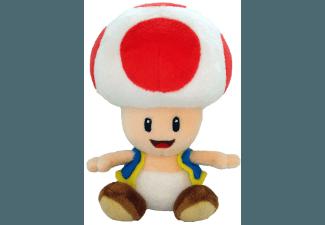 Nintendo Plüschfigur Toad rot (17cm), Nintendo, Plüschfigur, Toad, rot, 17cm,