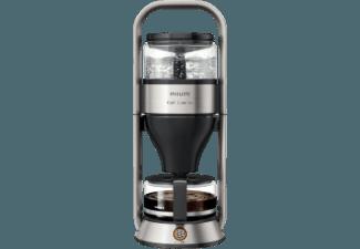 PHILIPS HD 5412/00 Cafe Gourmet Kaffeemaschine Schwarz/Metall (Glaskanne, Direkt-Brüh-System)