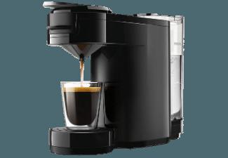 PHILIPS HD 7884/60 Kaffeepadmaschine (0.7 Liter, Klavierlackschwarz)