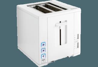 PRINCESS 144000.01.001 Compact 4All Toaster Weiß (750 Watt, Schlitze: 2)