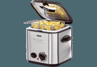 PRINCESS 182611 Fryer, Fondue Silber/Schwarz (800 g, 0.84 kW)