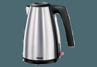 PRINCESS 232153 Kettle Roma Wasserkocher Silber/Schwarz (1000 Watt, 1 Liter/Jahr), PRINCESS, 232153, Kettle, Roma, Wasserkocher, Silber/Schwarz, 1000, Watt, 1, Liter/Jahr,