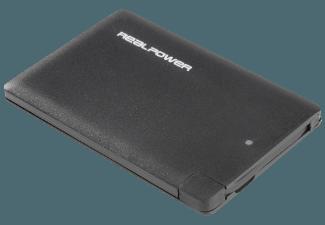 REALPOWER PB-2500  2500 mAh Schwarz, REALPOWER, PB-2500, 2500, mAh, Schwarz