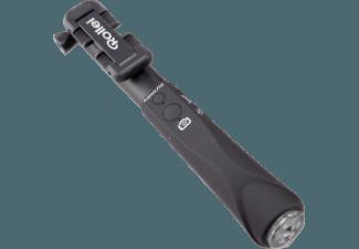 ROLLEI 21572 4 Life Einbein Selfiestick, Schwarz, (Ausziehbar bis 900 mm), ROLLEI, 21572, 4, Life, Einbein, Selfiestick, Schwarz, Ausziehbar, bis, 900, mm,