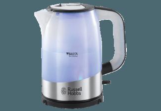 RUSSELL HOBBS 18554-70 Purity Wasserkocher Weiß/Silber/Schwarz (2200 Watt, 1.5 Liter)