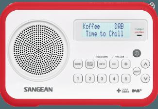 SANGEAN DPR-67  (FM Tuner, UKW, DAB, DAB , Rot/Weiß), SANGEAN, DPR-67, , FM, Tuner, UKW, DAB, DAB, Rot/Weiß,