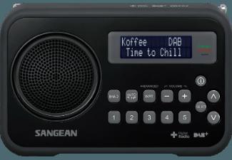 SANGEAN DPR-67  (FM Tuner, UKW, DAB, DAB , Schwarz)