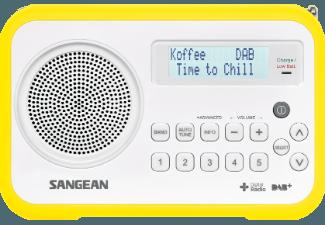 SANGEAN DPR-67  (FM Tuner, UKW, DAB, DAB , Weiß/Gelb), SANGEAN, DPR-67, , FM, Tuner, UKW, DAB, DAB, Weiß/Gelb,