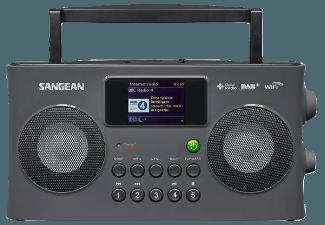 SANGEAN WFR 29 C Radiorecorder (Internet, DAB , UKW, Schwarz)