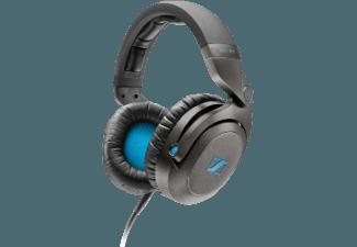 SENNHEISER HD7 DJ Over-Ear Kopfhörer Kopfhörer Schwarz/Blau