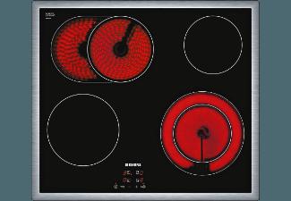 SIEMENS ET645HN17E Glaskeramik-Kochfeld (583 mm breit, 4 Kochfelder)