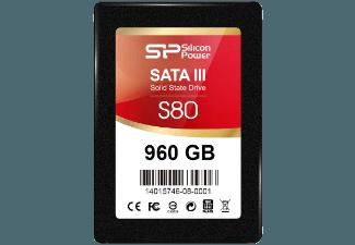 SILICON POWER SP960GBSS3S80S25 S80  960 GB 2.5 Zoll intern