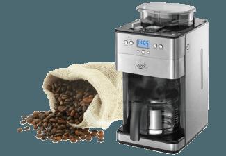 SILVA HOMELINE KA-M 2600 Kaffeemaschine Silber (Hochwertige Glaskanne für bis zu 10 Tassen mit Füllstandsanzeige)