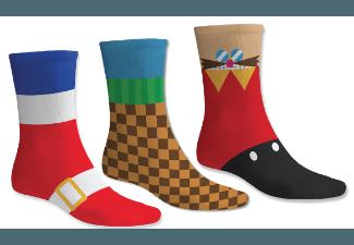 Sonic the Hedgehog Socken 3 Paar, Sonic, the, Hedgehog, Socken, 3, Paar