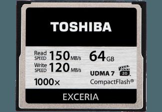 TOSHIBA CF-064GTGI(8 Exceria , 1000x, 64 GB, TOSHIBA, CF-064GTGI, 8, Exceria, 1000x, 64, GB