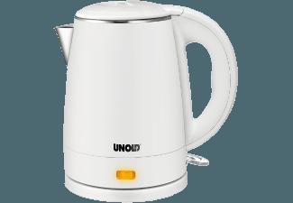 UNOLD 18320 Wasserkocher Weiß (2200 Watt, 1 Liter/Jahr)