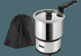 UNOLD 58855 Hot Pot Wasserkocher Silber/Schwarz (450 Watt, 0.6 Liter/Jahr), UNOLD, 58855, Hot, Pot, Wasserkocher, Silber/Schwarz, 450, Watt, 0.6, Liter/Jahr,