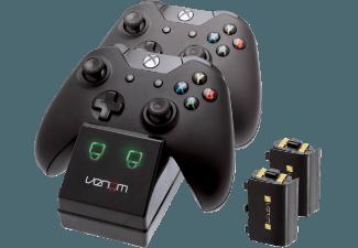 VENOM Xbox One Twin Docking Station - Ladegerät inkl. 2 wiederaufladbaren Akkus