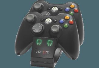 VENOM Xbox360 Twin Docking Station - Ladegerät inkl. 2 Akku-Packs